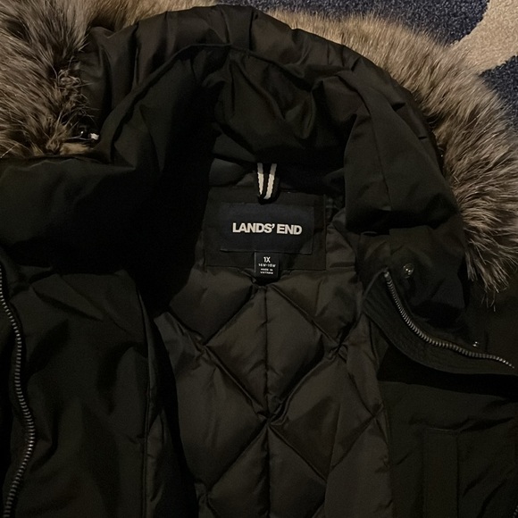 Lands End Women’s 1X Winter Parka - EUC - Picture 2 of 9